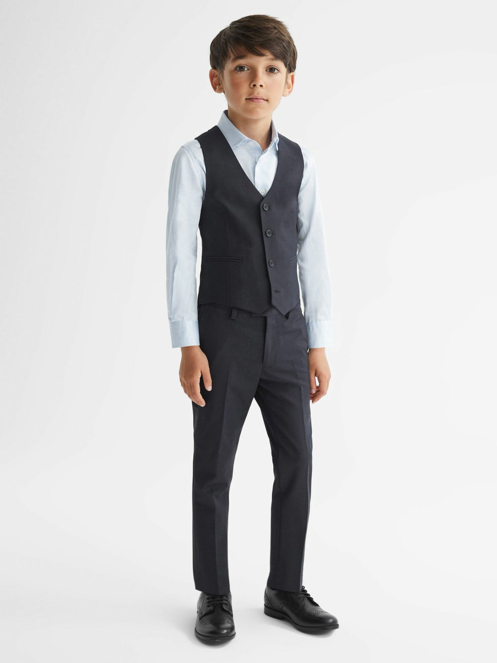 Reiss | 4-9 yrs Modern Fit Waistcoat in Navy