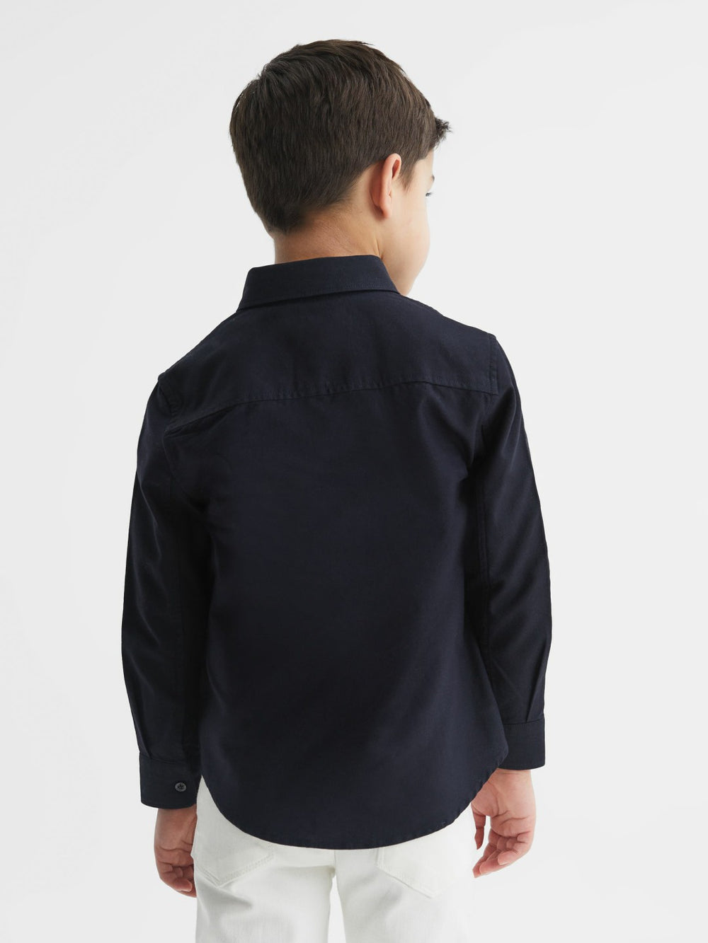 Reiss | 9-14 yrs Button Down Oxford Shirt in Navy