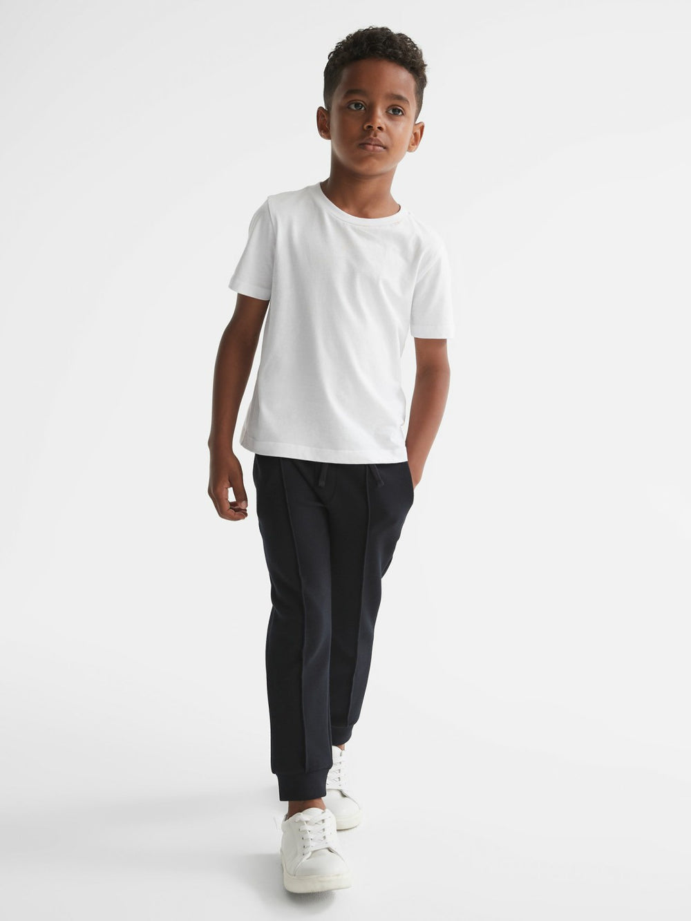 Reiss | 9-13 yrs Crew Neck T-Shirt in White
