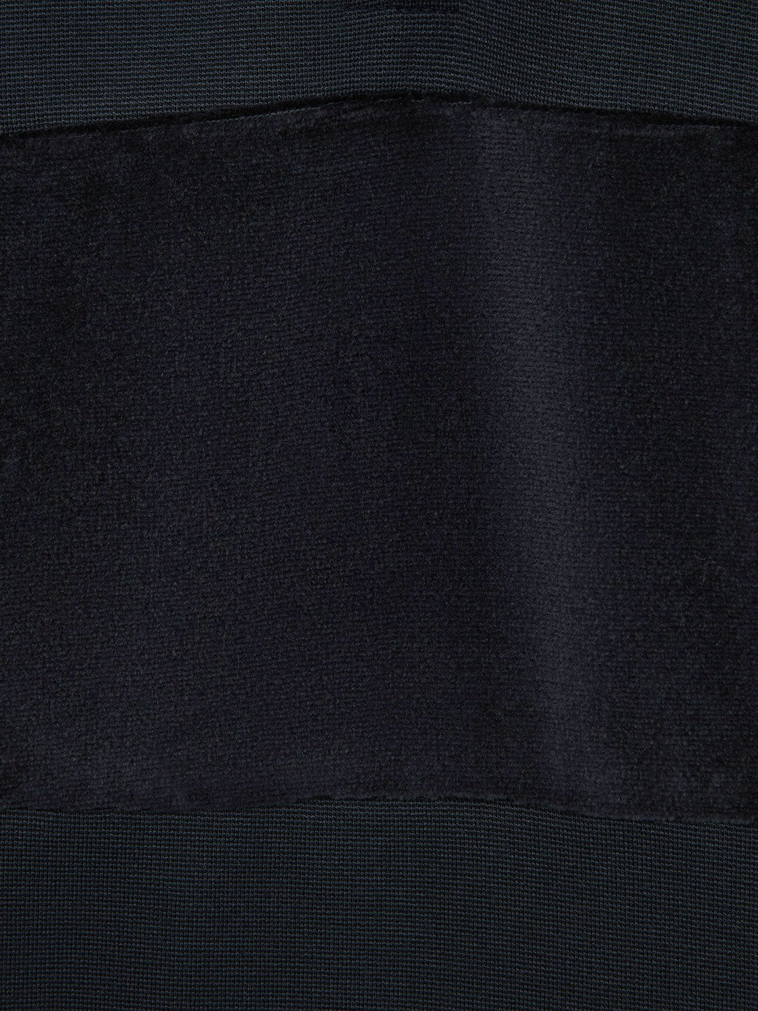 Reiss | 3-9 yrs Slim Fit Half-Zip Funnel Neck Velour Sweatshirt in Navy