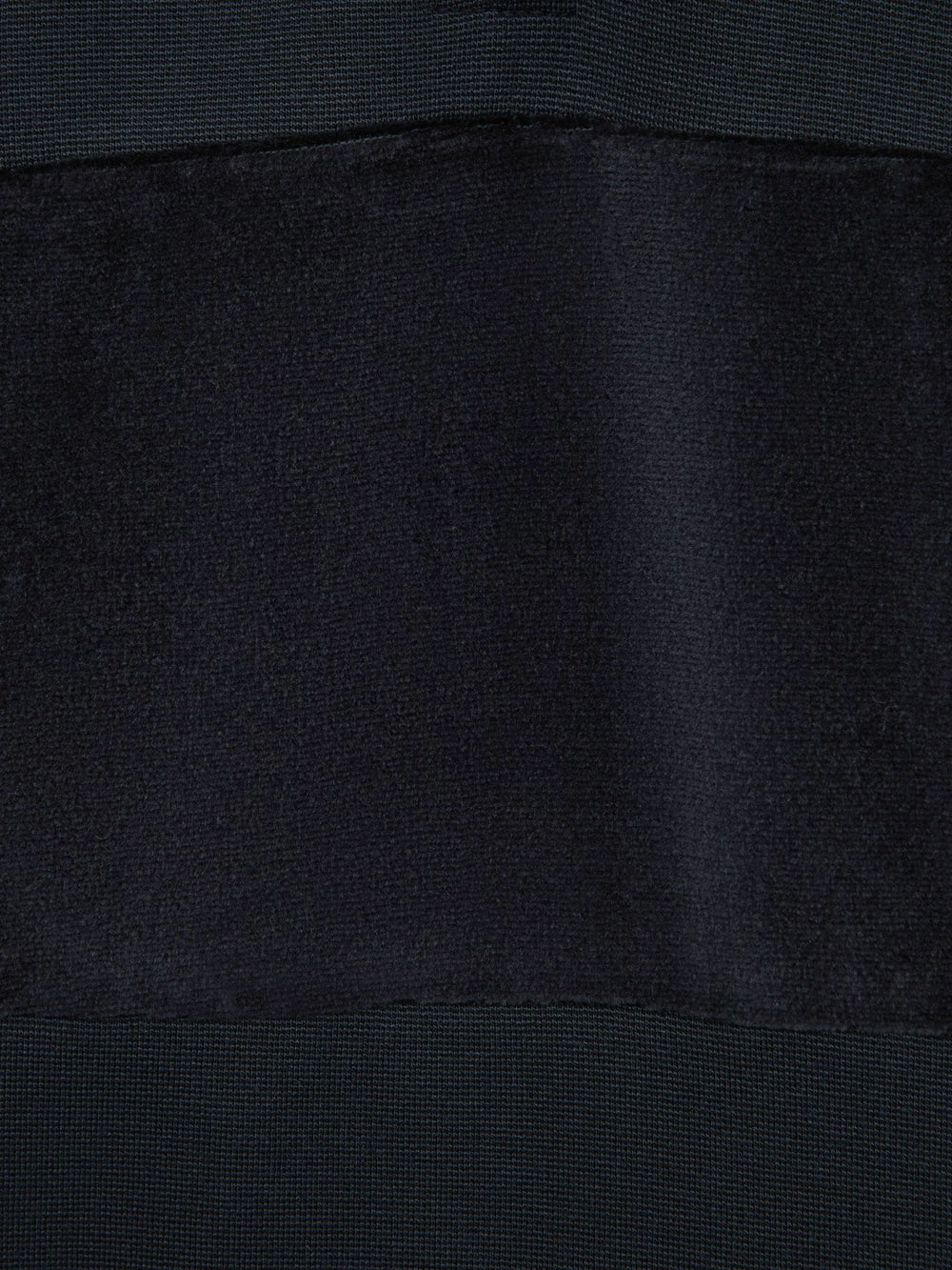Reiss | 3-9 yrs Slim Fit Half-Zip Funnel Neck Velour Sweatshirt in Navy