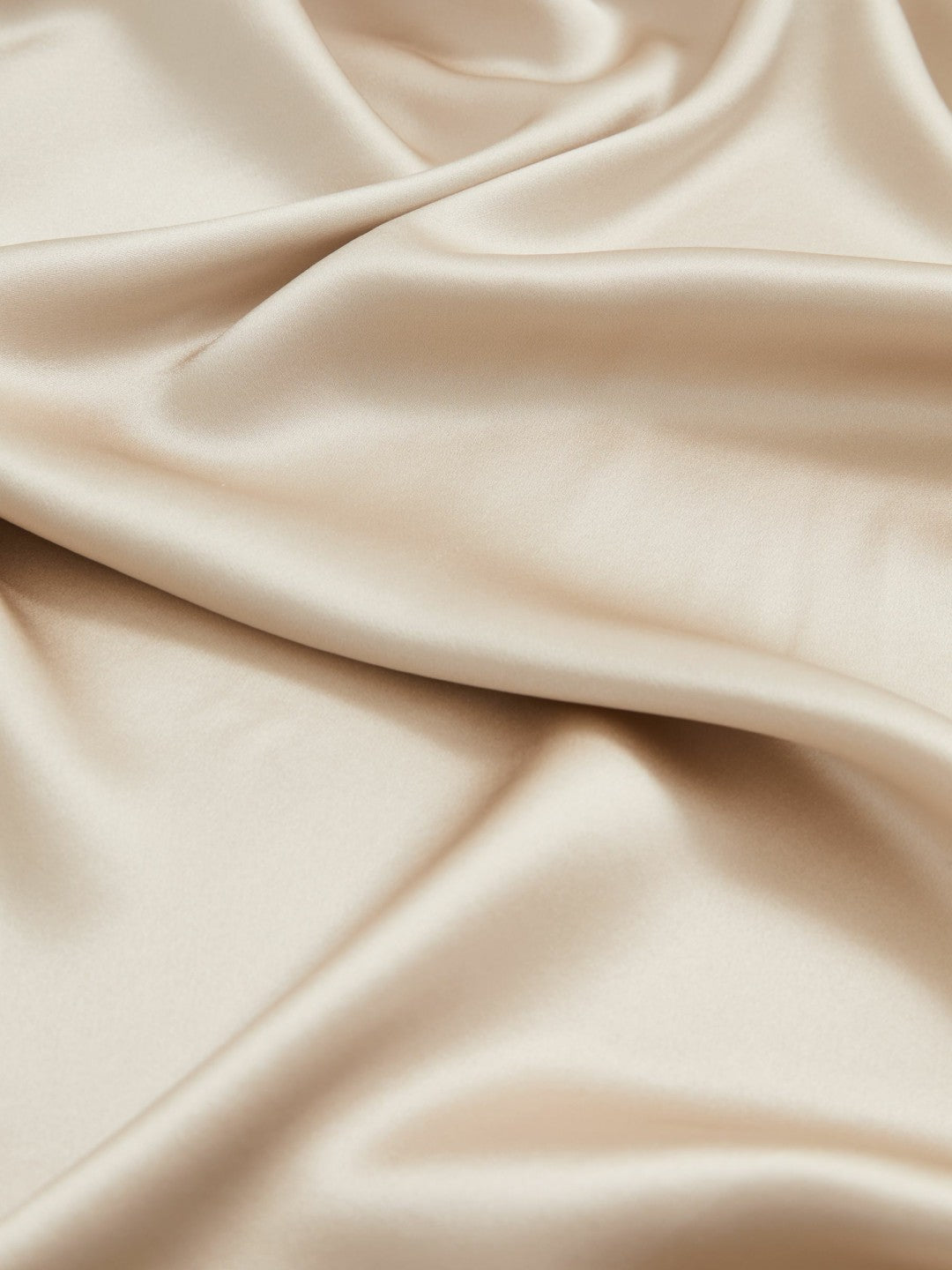 Reiss | Silk Slip Maxi Skirt in Champagne Neutral