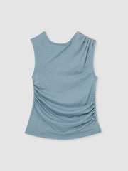 Reiss | 9-13 yrs Ruched Vest Top in Blue