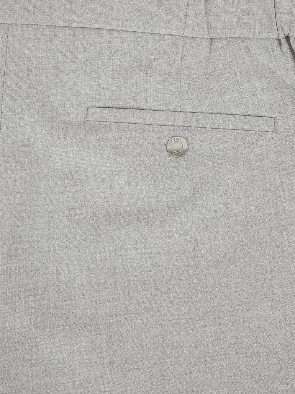 Reiss | Slim-Fit Internal-Drawstring Trousers in Grey