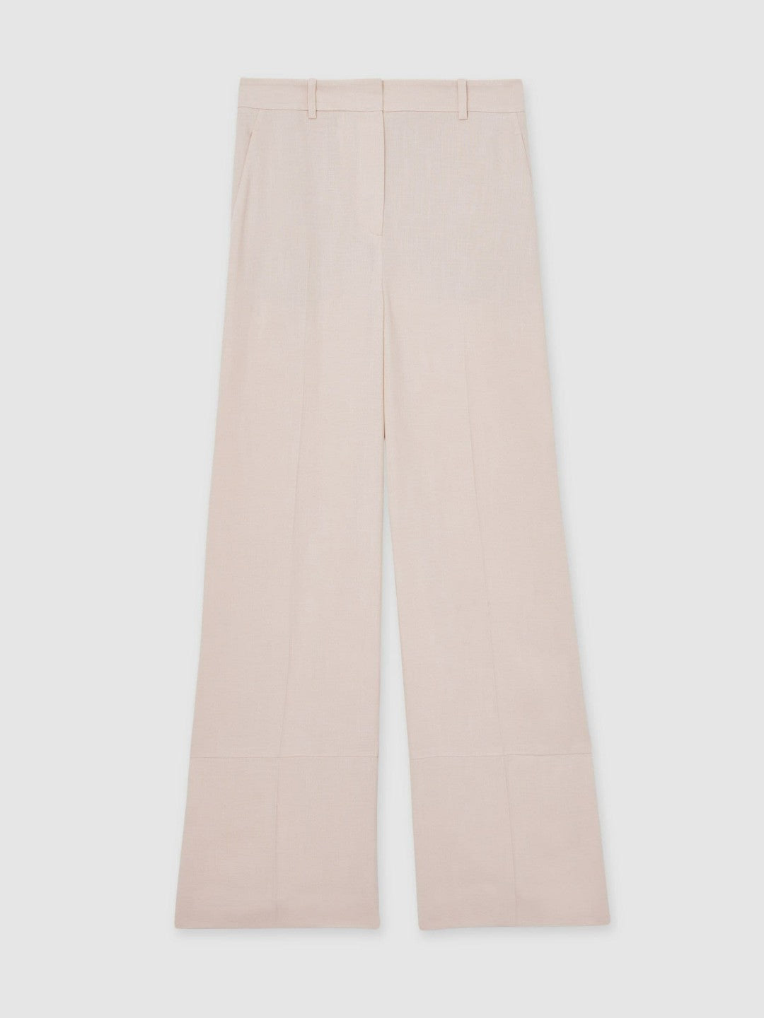 Reiss | Wide-Leg Suit Trousers in Pink
