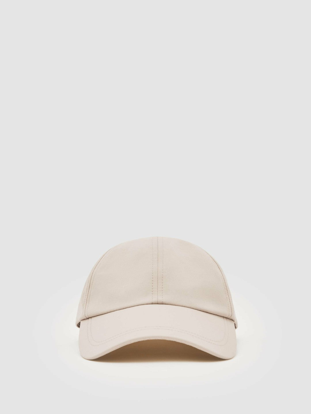 Reiss | Embroidered-Logo Tech Baseball Cap in Stone