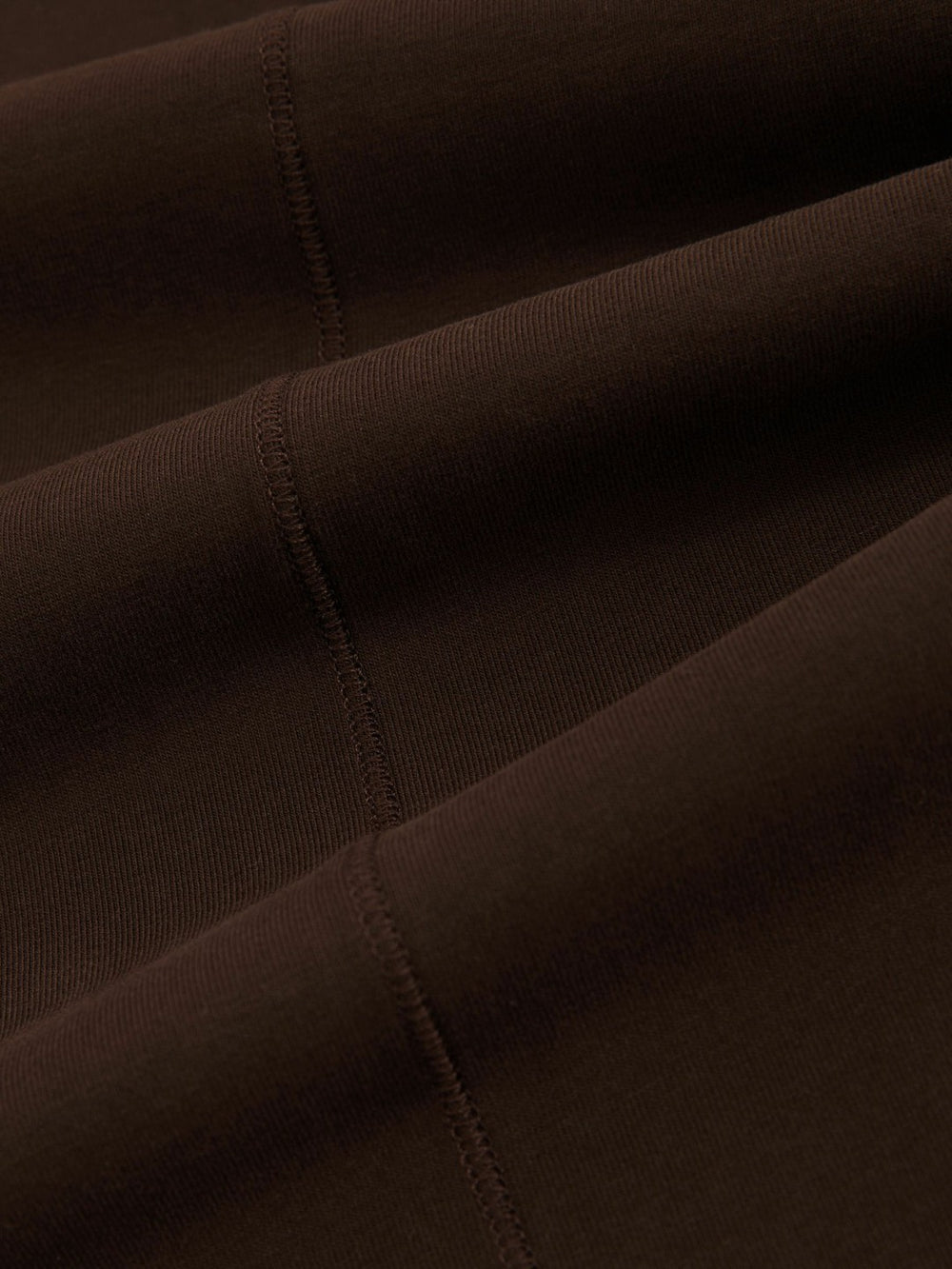 Reiss | Stretch-Cotton Crew-Neck T-Shirt in Chocolate Brown