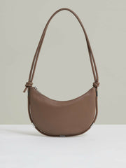 Reiss | Leather Rope Strap Shoulder Bag in Neutral