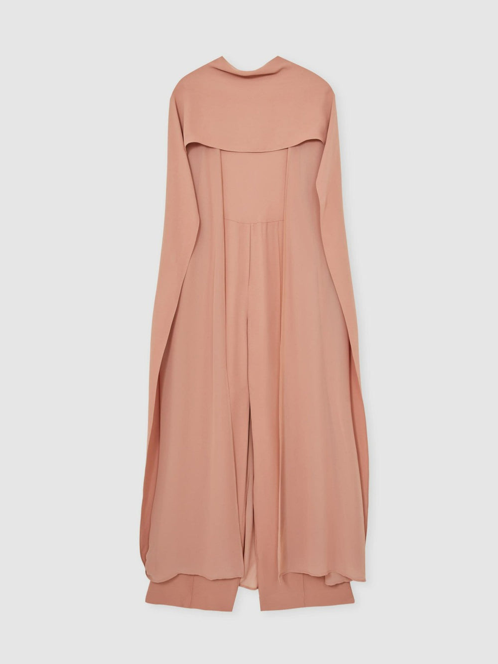 Reiss | Wide-Leg Cape Jumpsuit in Pink
