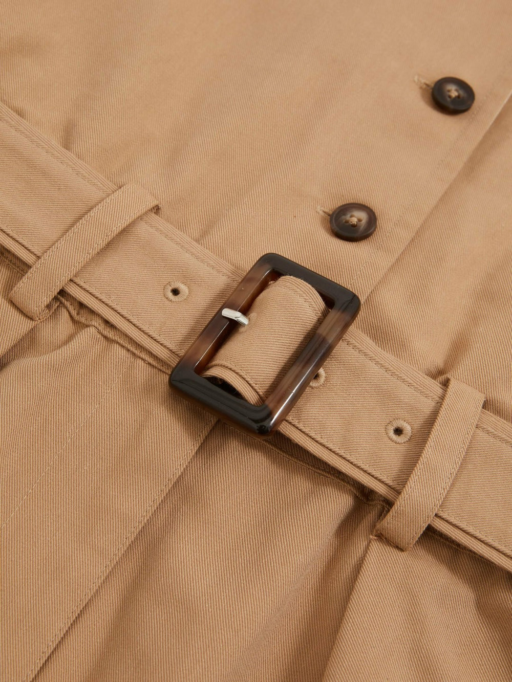 Reiss | 13-14 yrs Cotton-Lyocell Utility Playsuit in Camel