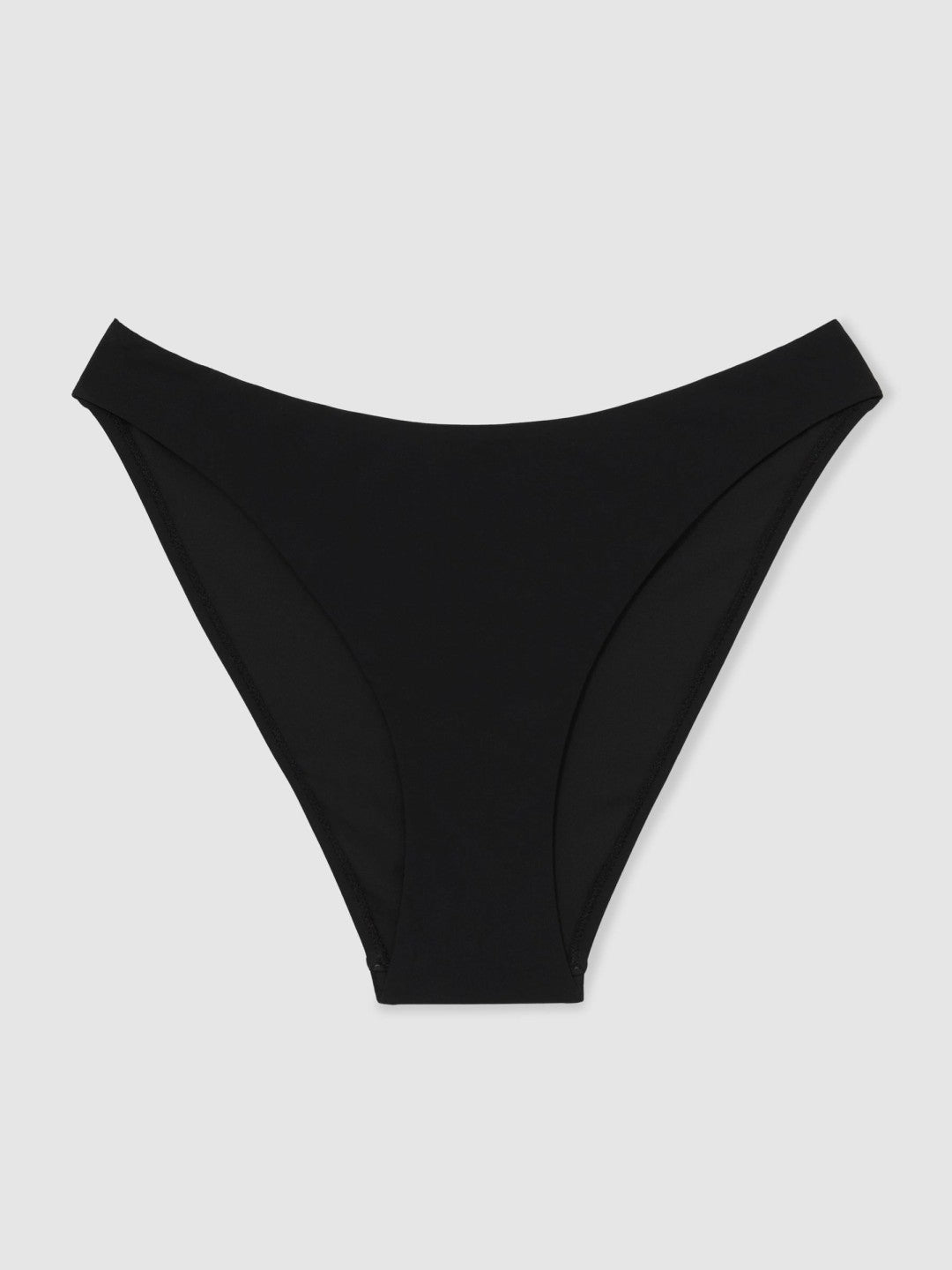 Reiss | High Cut Bikini Bottoms in Black