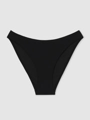 Reiss | High Cut Bikini Bottoms in Black