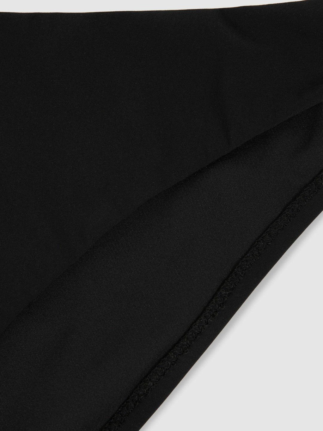 Reiss | High Cut Bikini Bottoms in Black