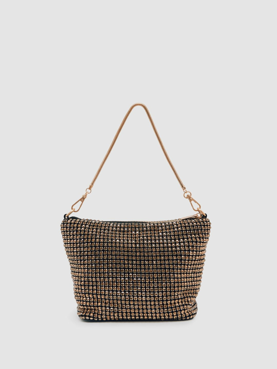Reiss | Crystal Bracelet Pouch Bag in Gold
