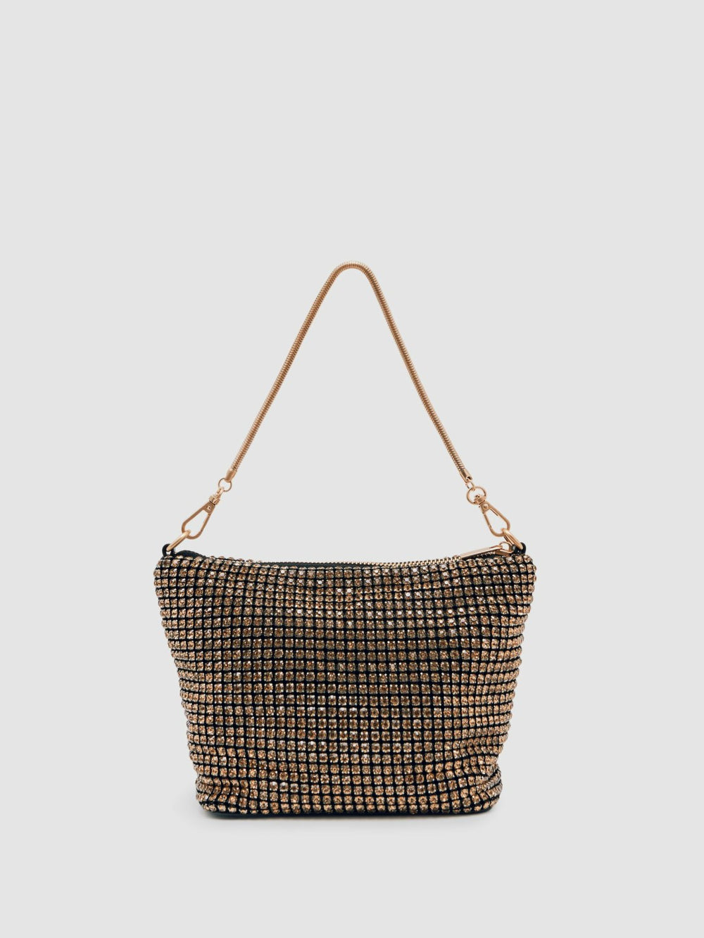 Reiss | Crystal Bracelet Pouch Bag in Gold