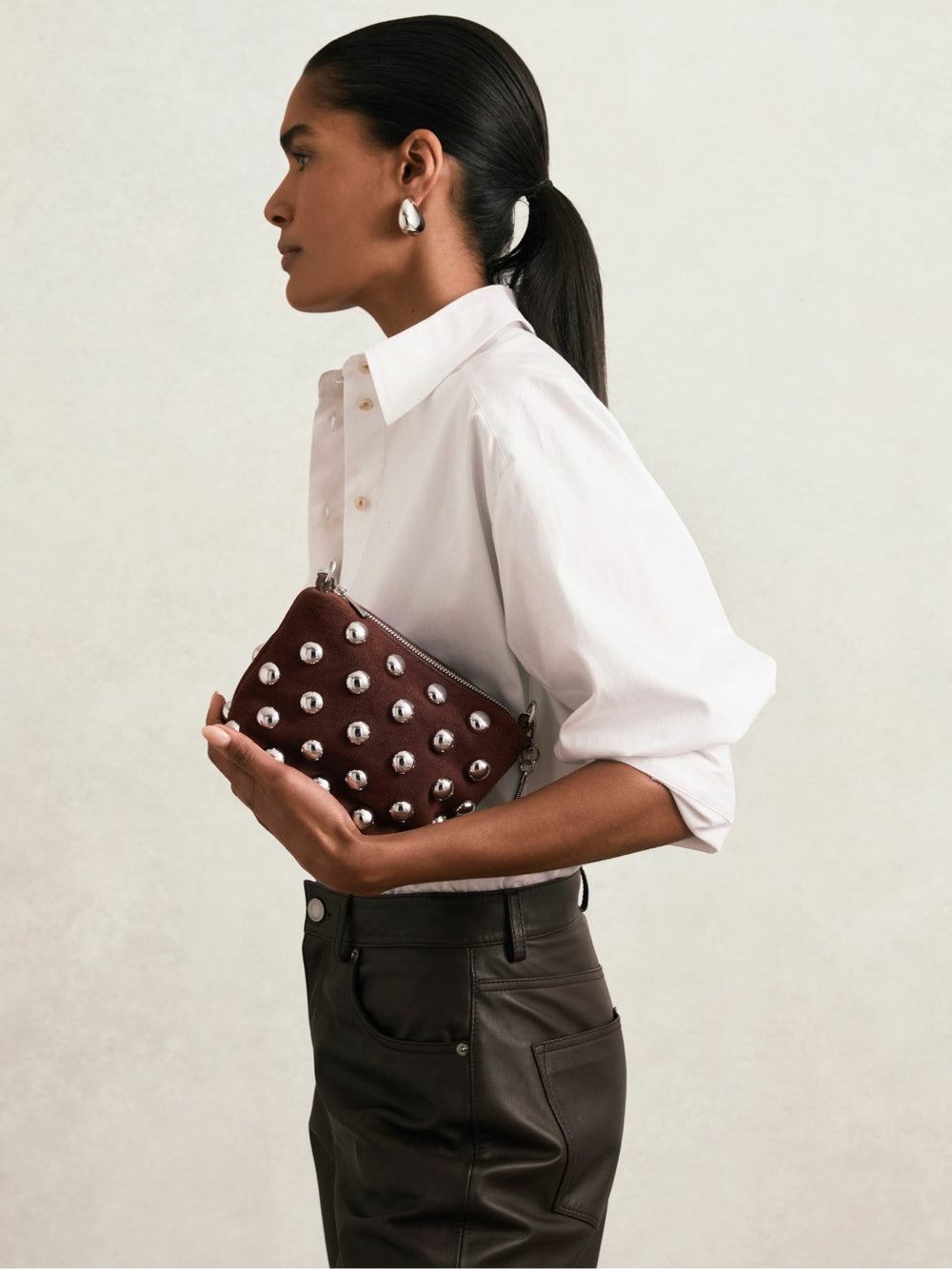 Reiss | Bag in Oxblood