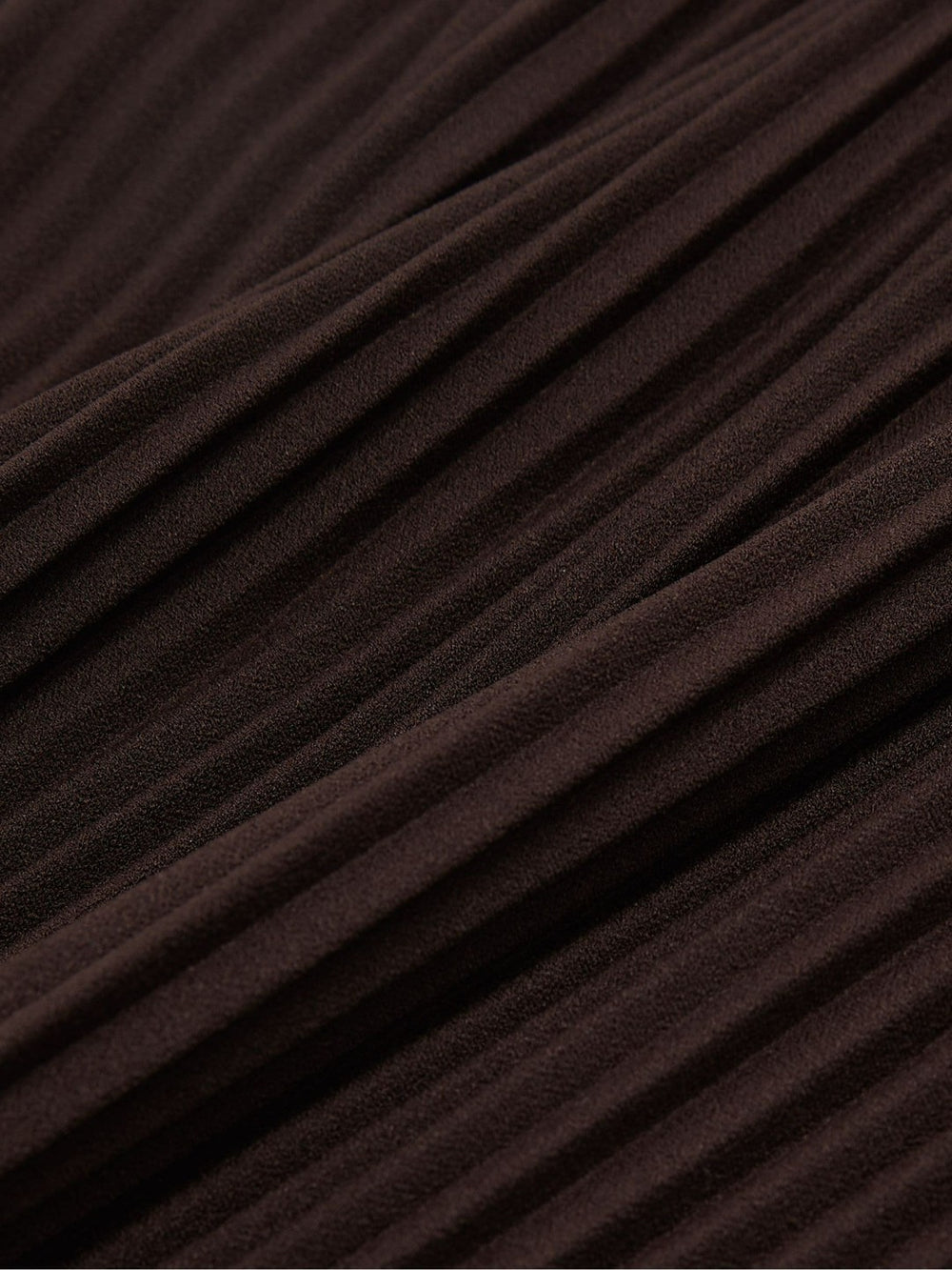 Reiss | Pleated Jersey Midi Skirt in Burgundy