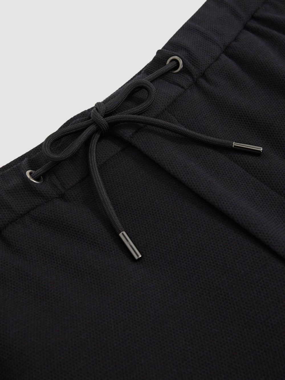 Reiss | Slim Fit Jersey Drawstring Suit Trousers in Navy