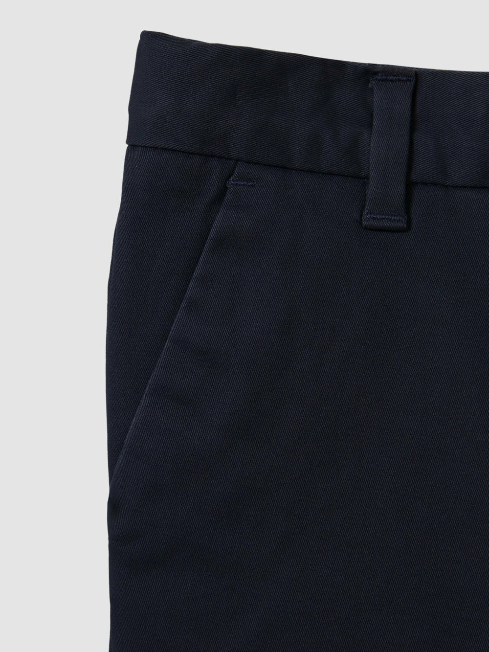 Reiss | 9-13 yrs Cotton Chino Shorts with Stretch in Navy