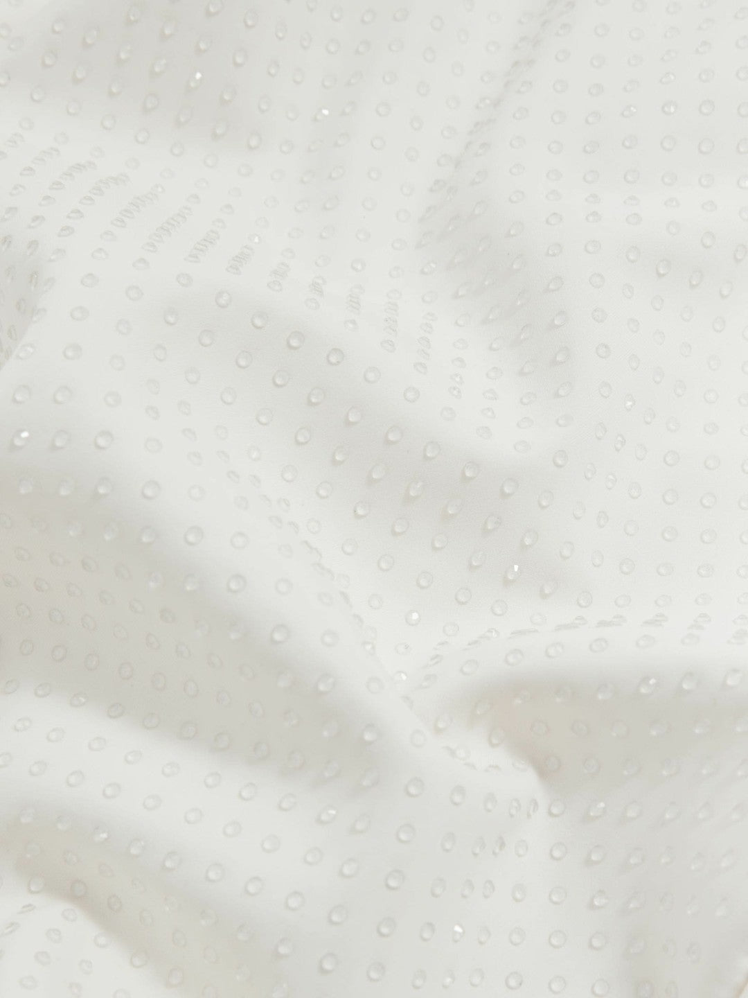Reiss | Good American Scuba Crystal Midi Dress in White