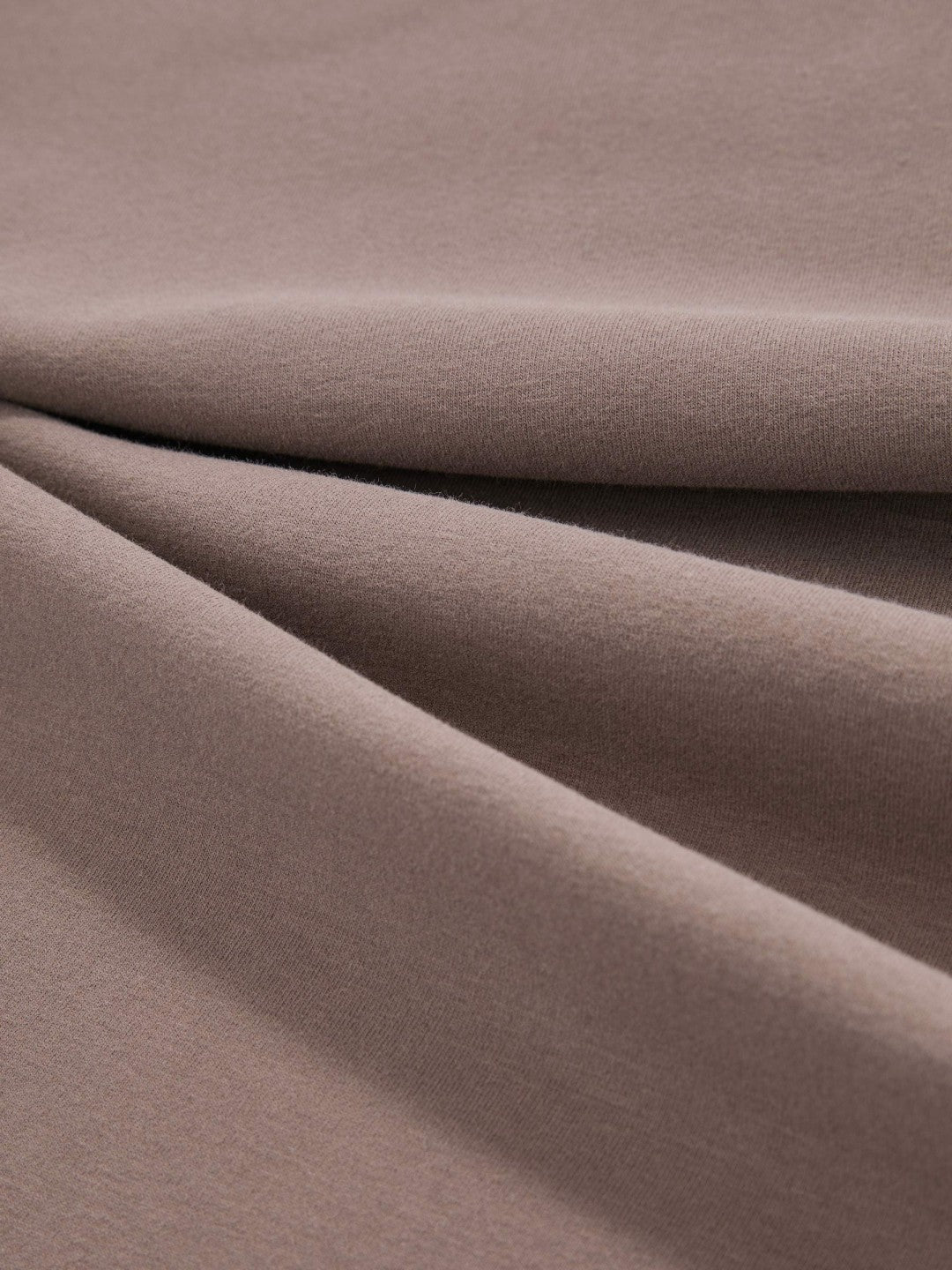 Reiss | Stretch-Cotton Crew-Neck T-Shirt in Taupe Brown
