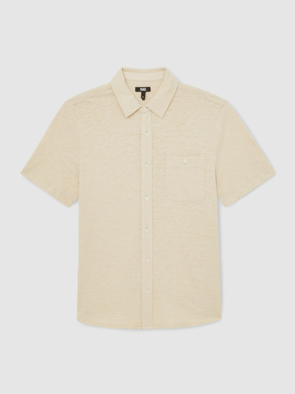 Reiss | Paige Carillo Short Sleeve Shirt in Cream