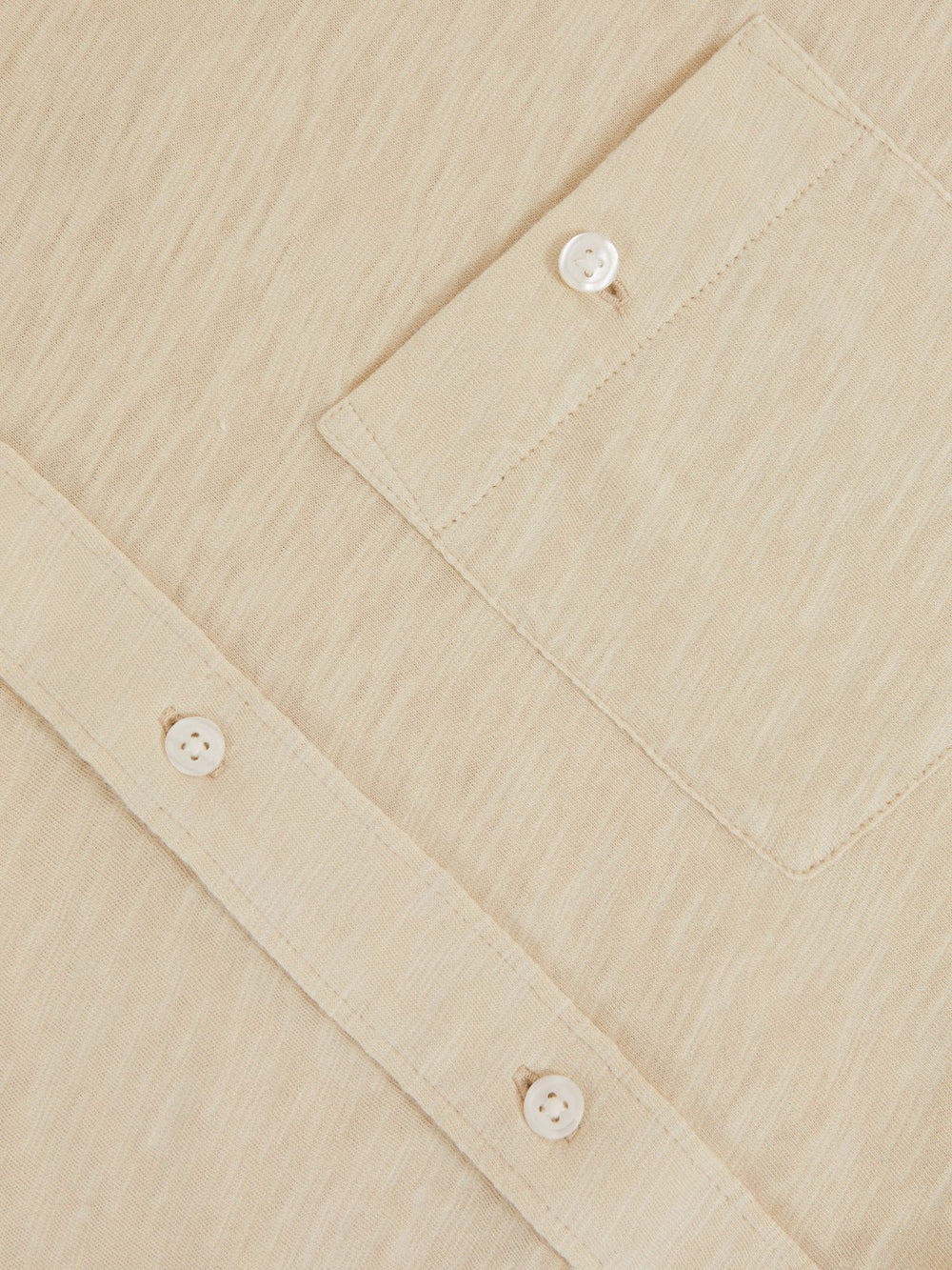 Reiss | Paige Carillo Short Sleeve Shirt in Cream