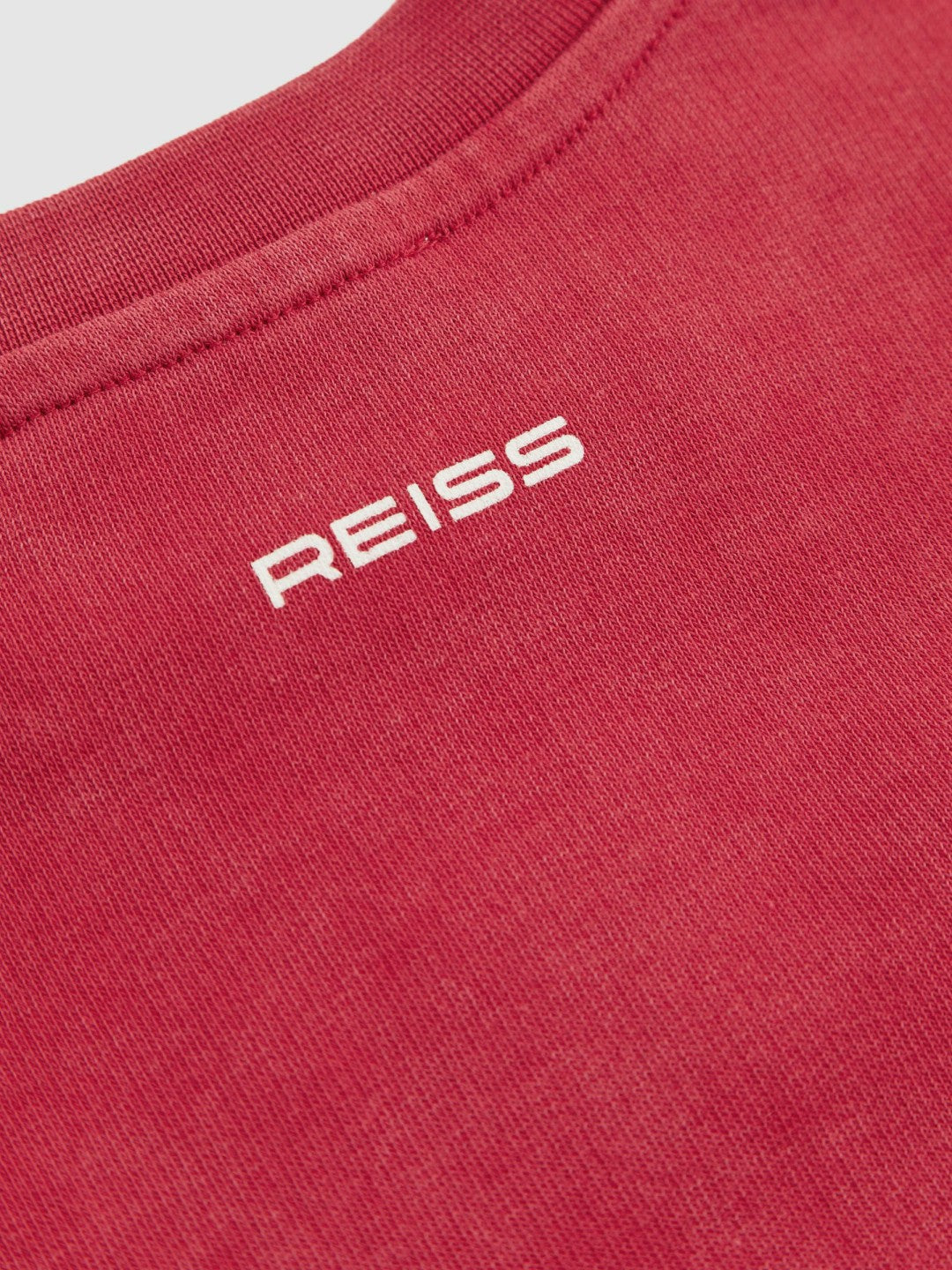 Reiss | 3-9 yrs Superman Cotton Logo Sweatshirt in Red