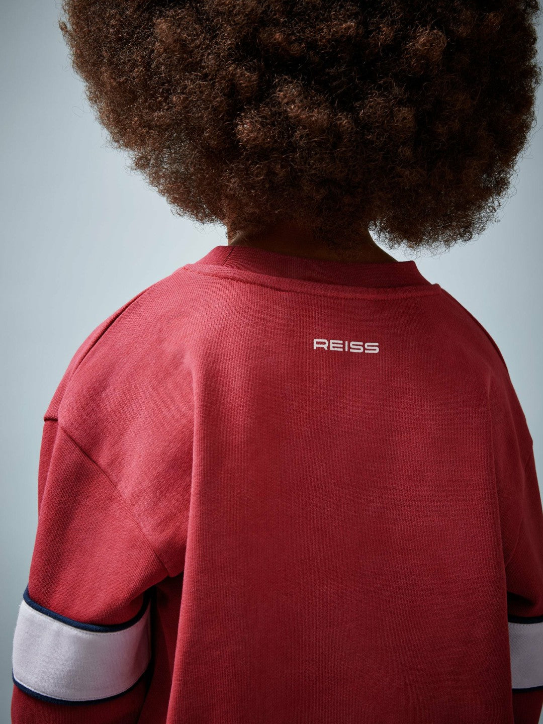Reiss | 9-13 yrs Superman Cotton Logo Sweatshirt in Red