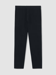 Reiss | Tapered Knitted Trousers in Navy