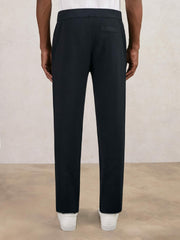 Reiss | Tapered Knitted Trousers in Navy