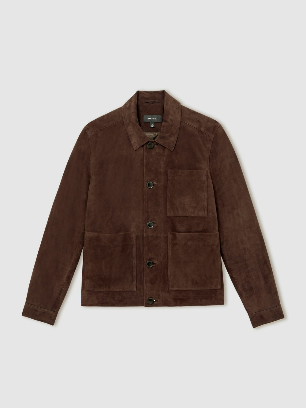 Reiss | Jacket in Chocolate Brown