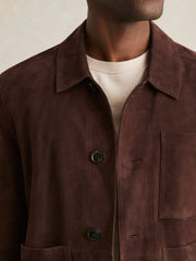 Reiss | Jacket in Chocolate Brown