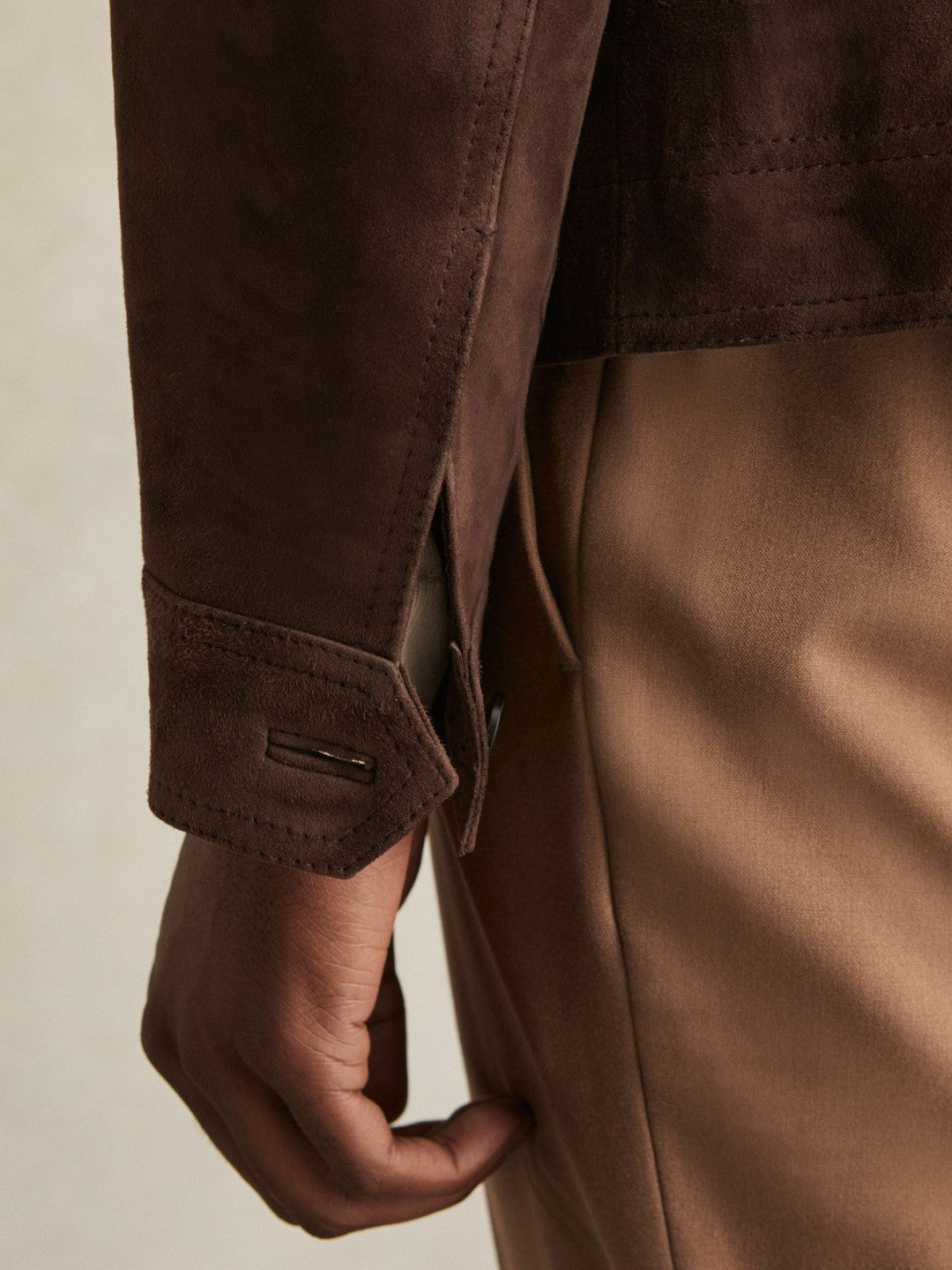 Reiss | Jacket in Chocolate Brown