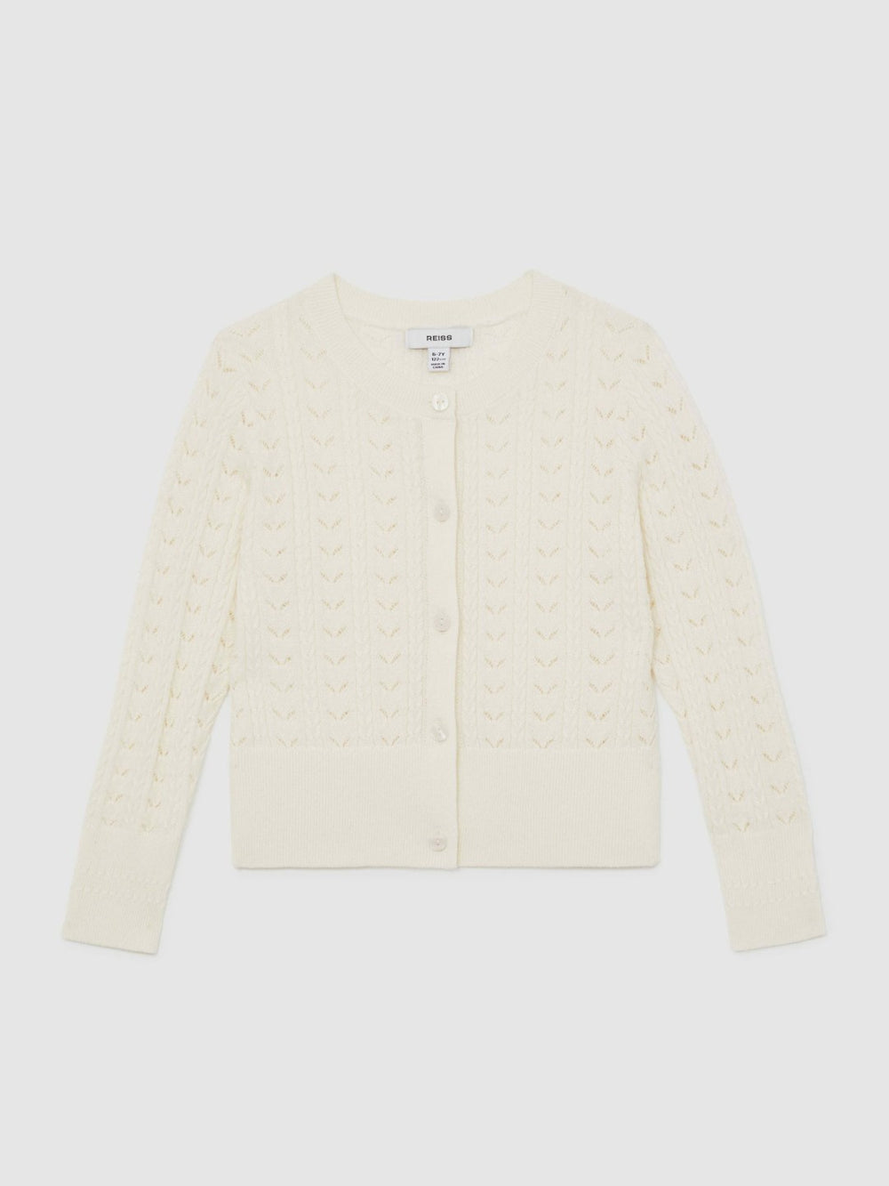 Reiss | Cardigan in Ivory