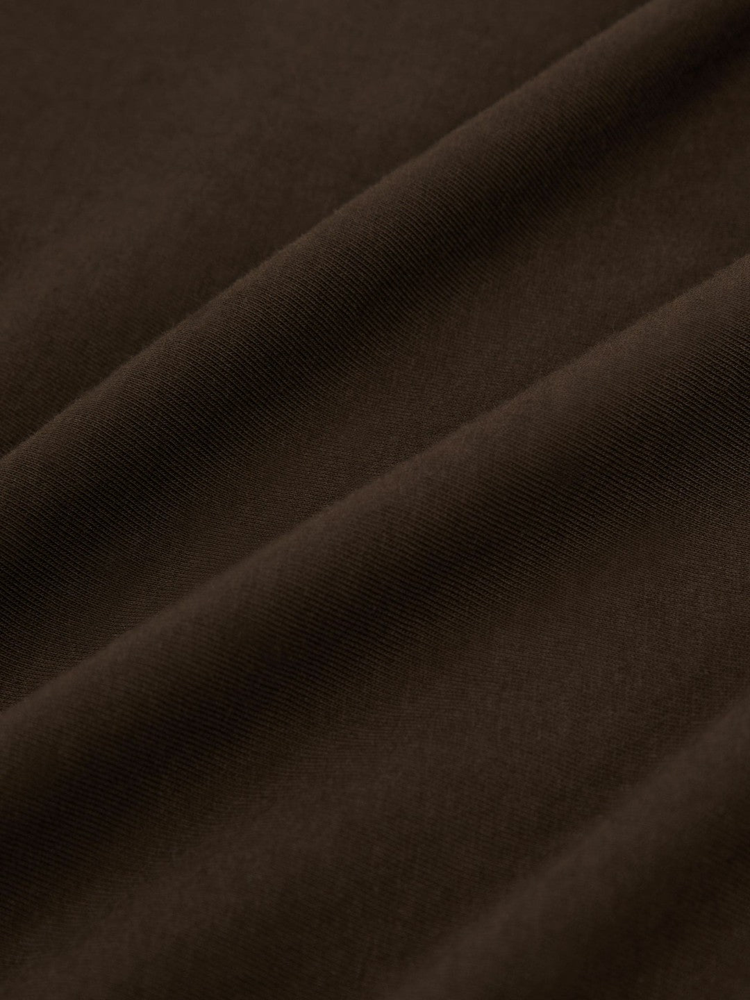 Reiss | Cotton Crew Neck T-Shirt in Coco Brown