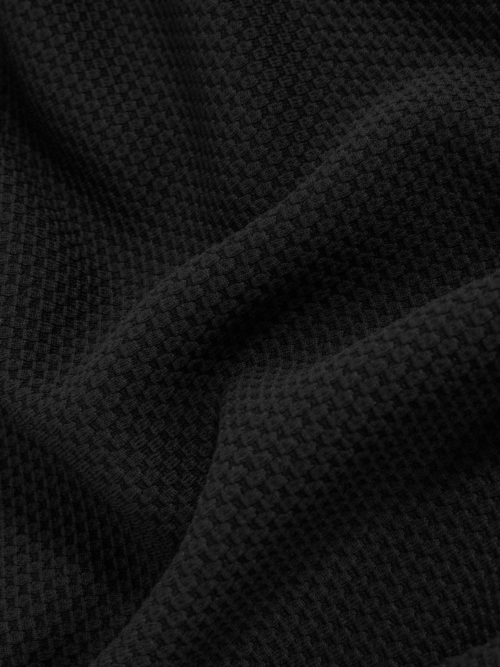 Reiss | Textured Crew-Neck T-Shirt in Black