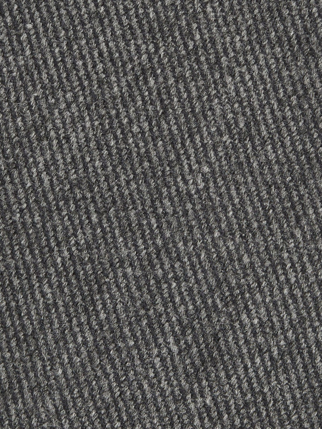 Reiss | Wool-Silk Textured Tie in Charcoal