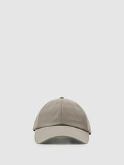 Reiss | Embroidered Logo Tech Baseball Cap in Mushroom Brown