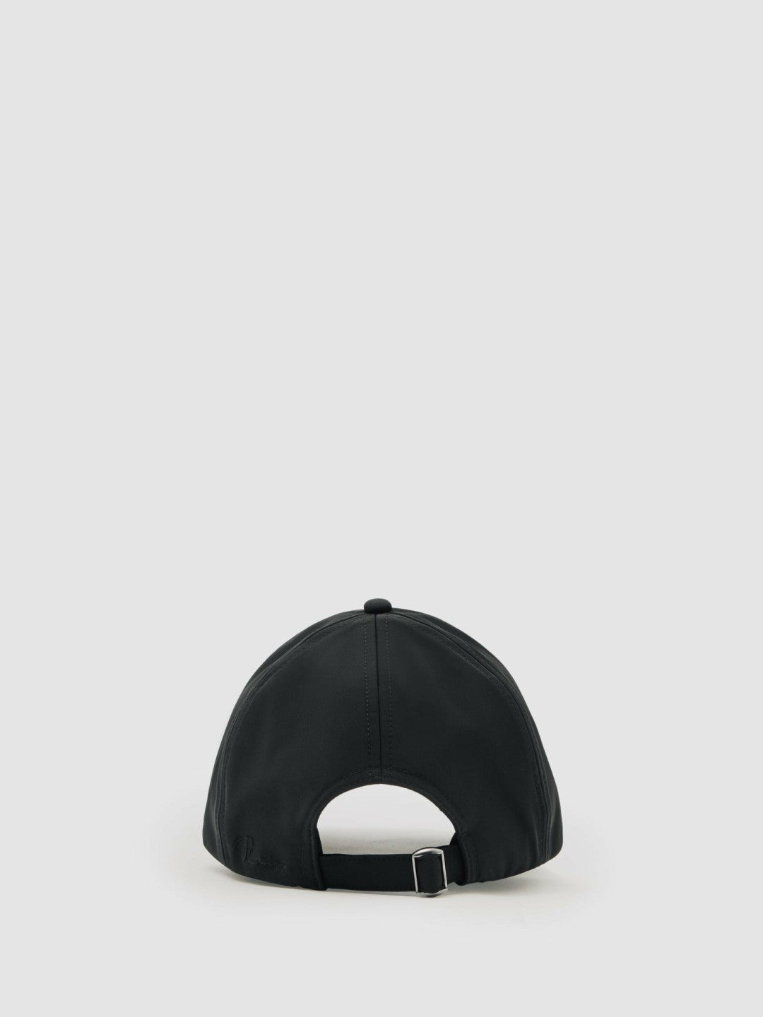Reiss | Embroidered Logo Tech Baseball Cap in Black