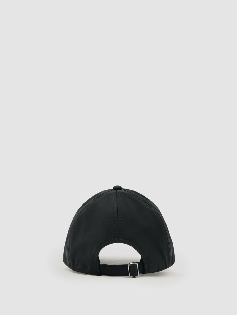 Reiss | Embroidered Logo Tech Baseball Cap in Black