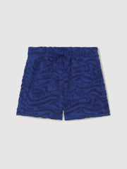 Reiss | 13-14 yrs SmileyWorld Wave Texture Shorts in Bright Blue