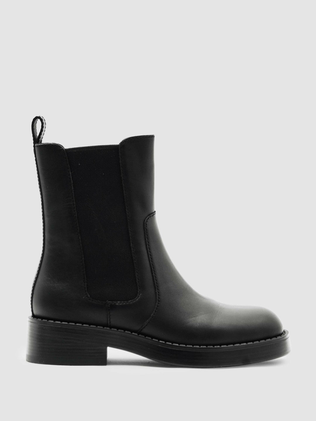 Reiss | Leather Chelsea Boots in Black