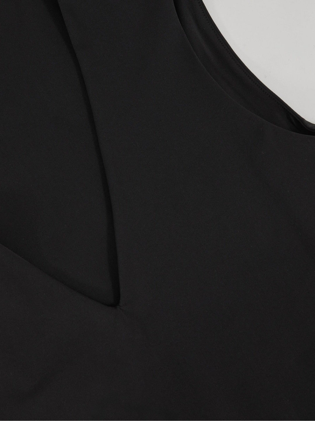 Reiss | V-Neck Sleeveless Bodysuit in Black