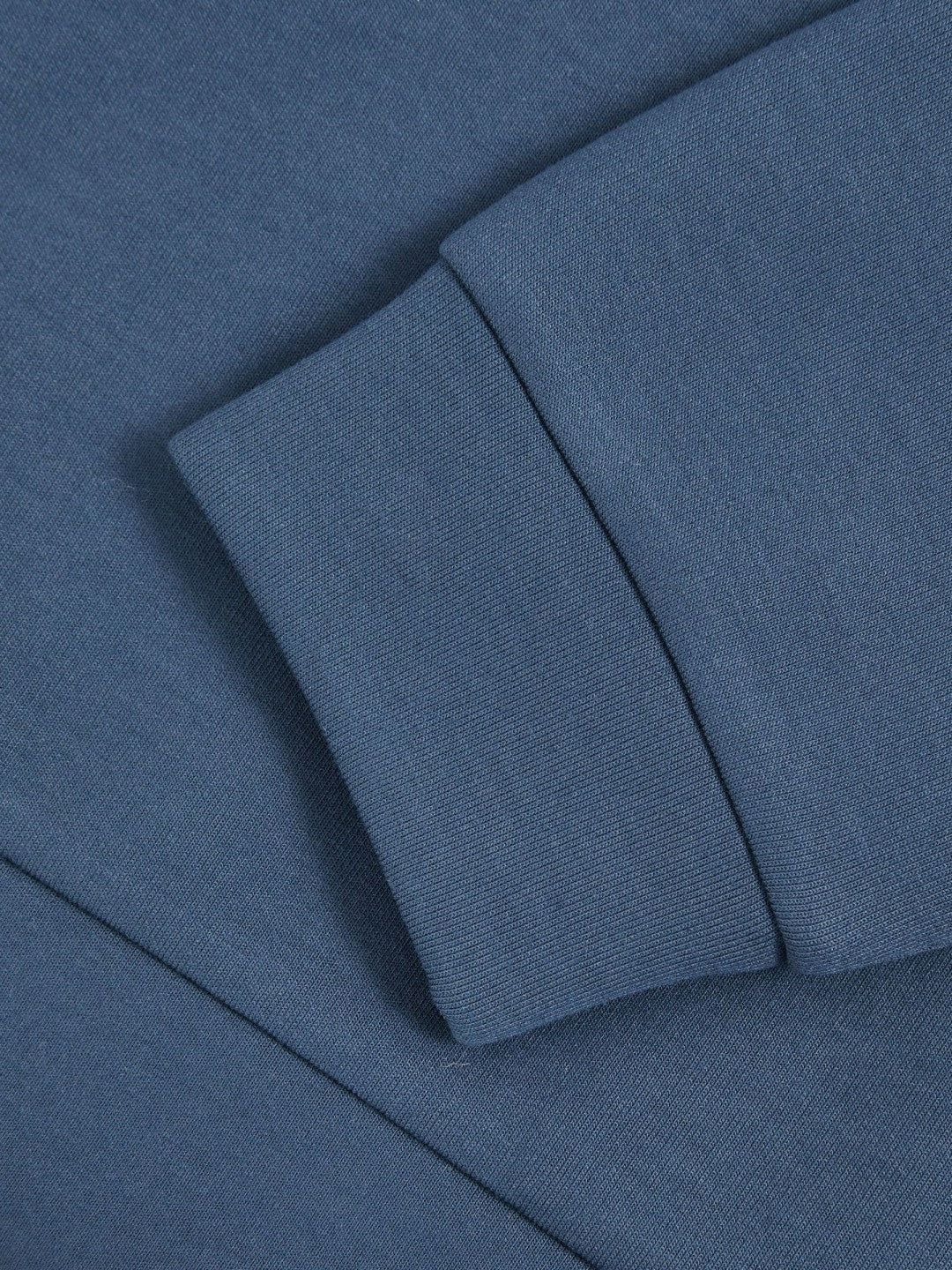 Reiss | Interlock Jersey Hoodie in Ocean Blue