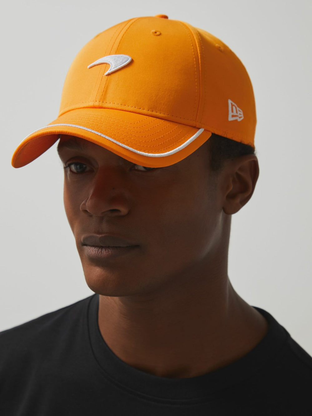 Reiss | McLaren F1 Team Speedmark Logo Cap Unisex Fit in Papaya Orange