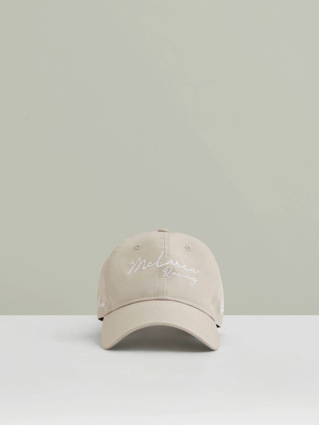 Reiss | McLaren Racing Logo Embroidered Cap Unisex Fit in Stone