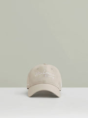 Reiss | McLaren Racing Logo Embroidered Cap Unisex Fit in Stone