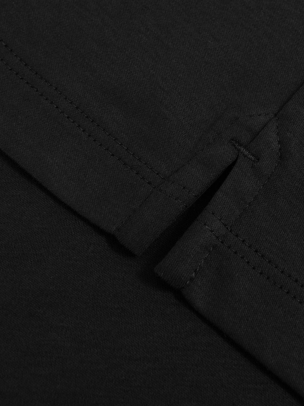 Reiss | Cotton Short-Sleeve Polo Shirt in Black