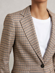 Reiss | Jacket in Neutral Check